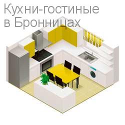 Кухни-гостиные